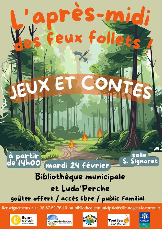 Jeux et Contes - l'après-midi des feux follets