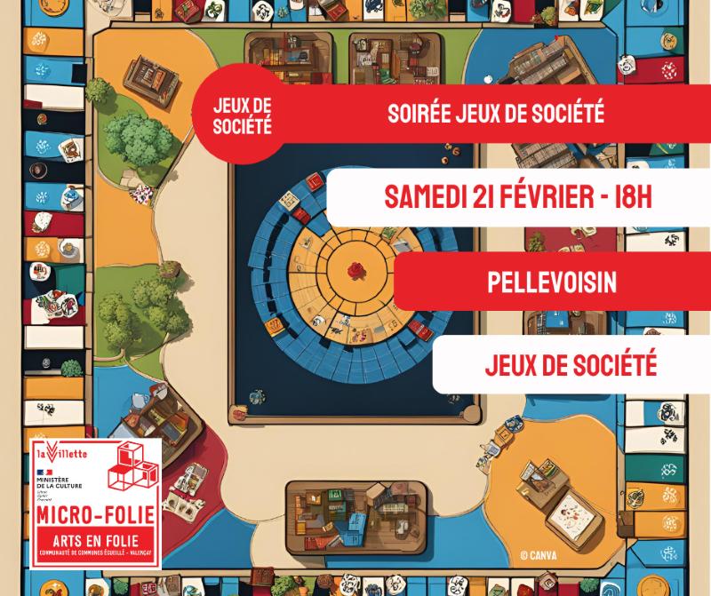 Micro-Folie : "Soirée jeux de société"