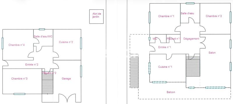 Pavillon - 136 m² - 6 pièces