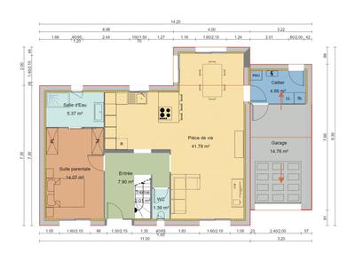 Maison - 120 m² - 5 pièces