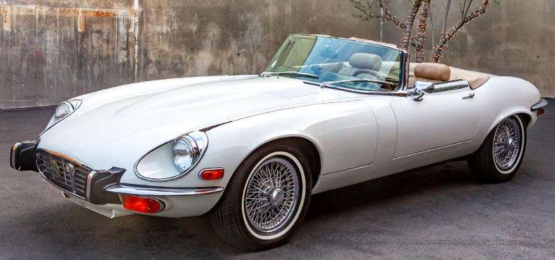 Jaguar E-Type cabriolet matching number