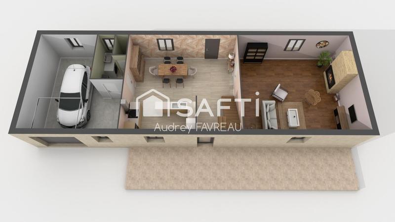 Maison - 142 m² - 6 pièces