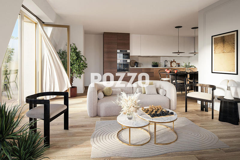 Appartement - 61 m² - 3 pièces