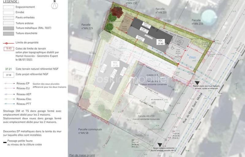 Terrain constructible - 347 m²