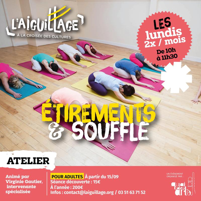 Atelier étirements et souffle