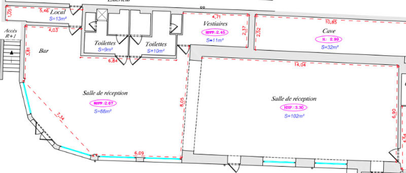 Local d'activité / Entrepôt - 233 m²