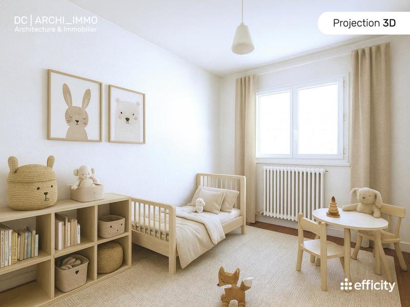 Appartement - 60 m² - 3 pièces