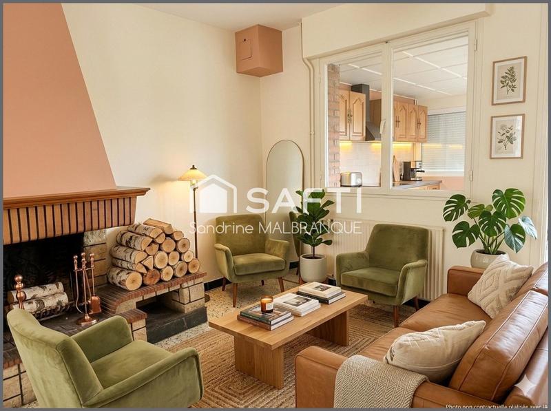 Maison - 76 m² - 5 pièces