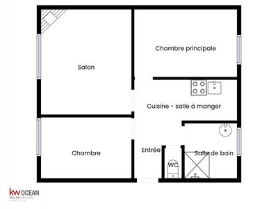 Appartement - 50 m² - 3 pièces