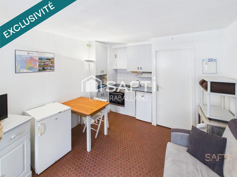 Appartement - 20 m² - 1 pièce
