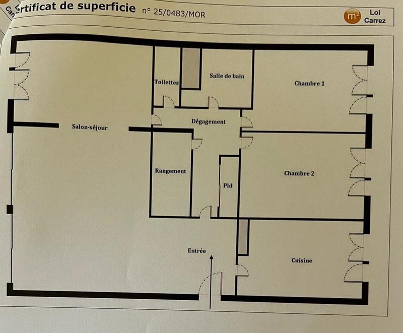 Appartement - 83 m² - 4 pièces