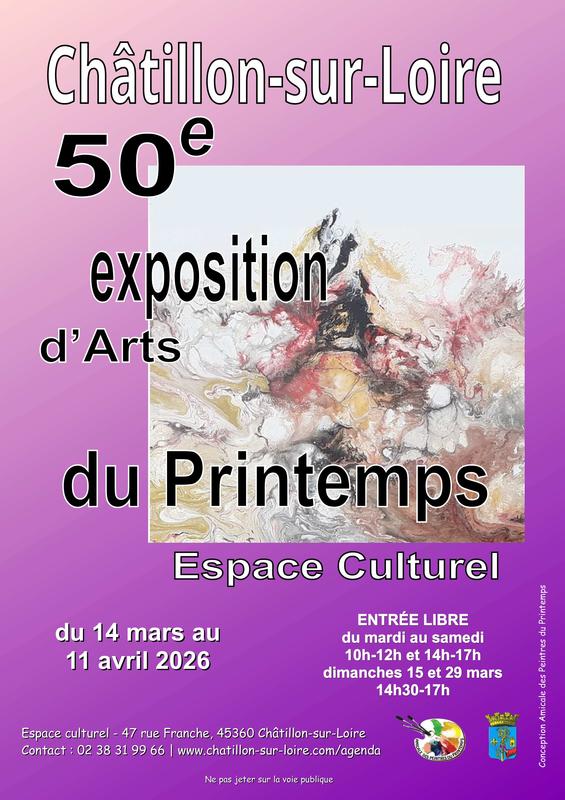 50ème exposition des Peintres du Printemps