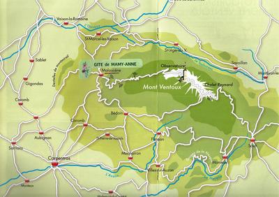 Gite de Mamy Anne * Malaucene * Ventoux * Vaucluse
