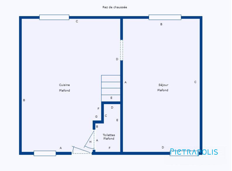 Maison - 99 m² - 5 pièces