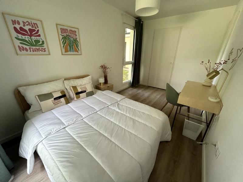 Chambre - 11 m² - 1 pièce