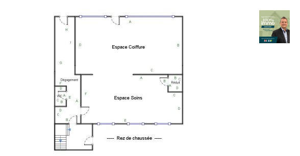 Immeuble - 230 m² - 2 pièces