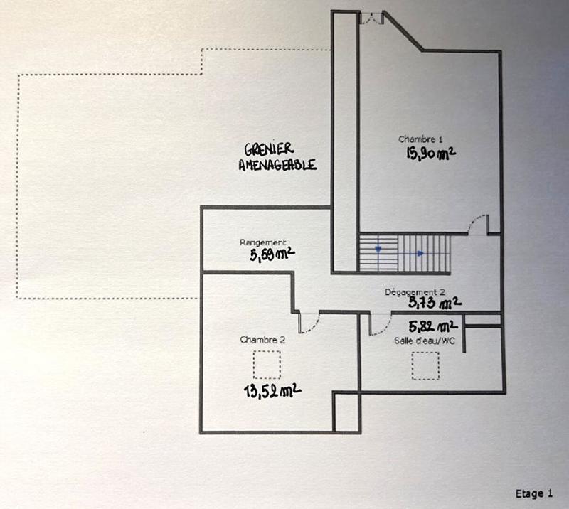 Maison - 128 m² - 3 pièces
