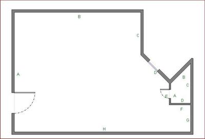 Appartement - 17 m² - 1 pièce