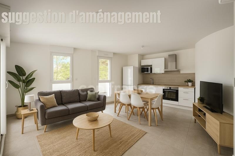 Appartement - 65 m² - 3 pièces