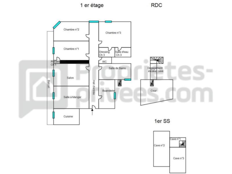 Appartement - 154 m² - 4 pièces