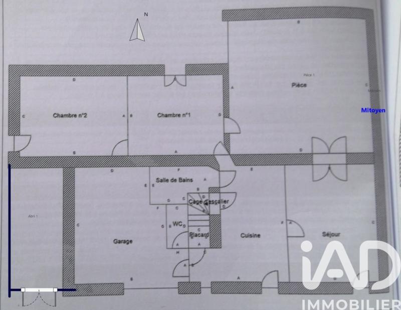 Maison de village - 119 m² - 5 pièces