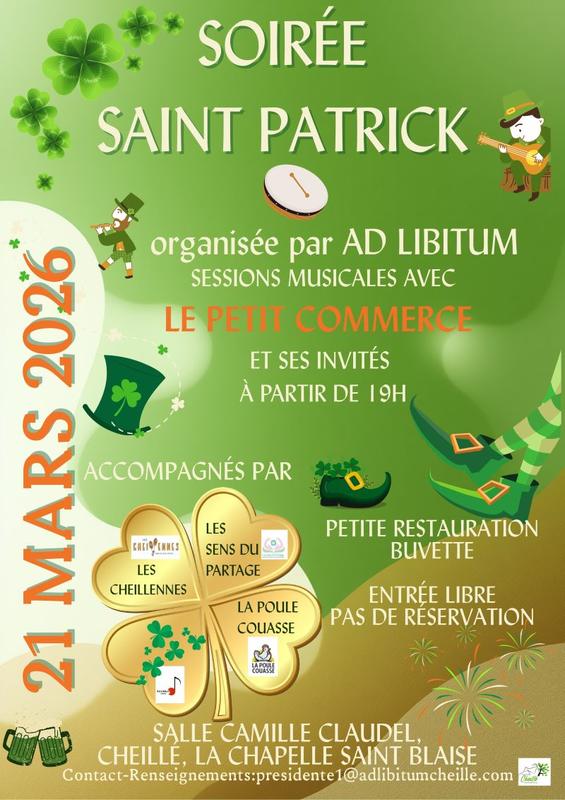 Soirée Saint Patrick - Ad Libitum