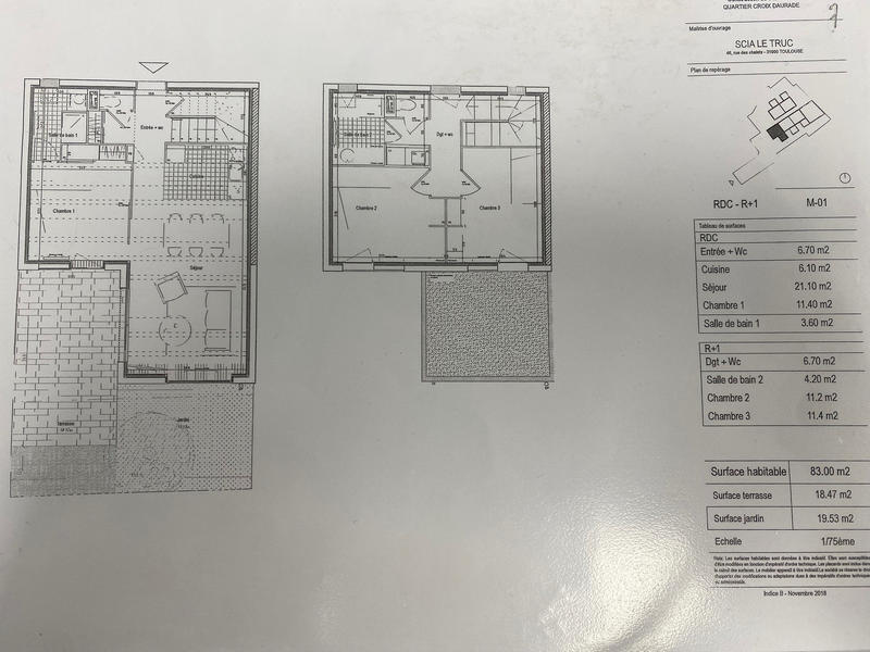 Maison - 83 m² - 4 pièces