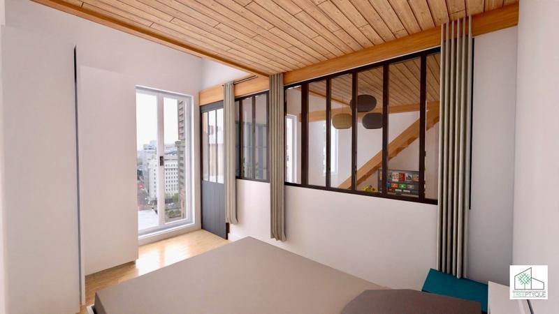 Duplex - 70 m² - 3 pièces