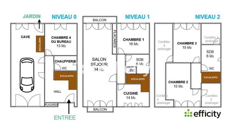Pavillon - 188 m² - 5 pièces