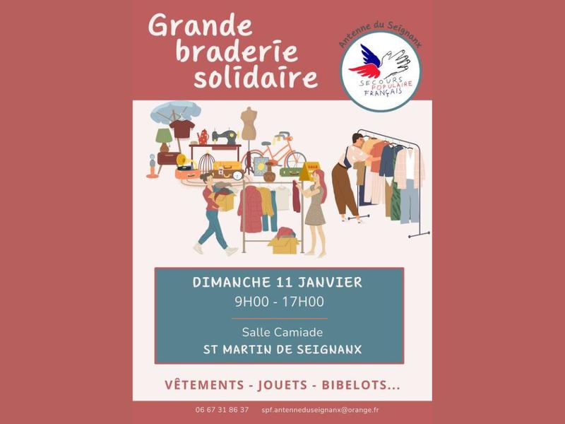 Braderie du Secours populaire