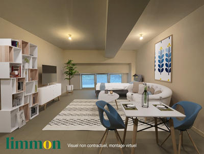 Appartement - 37 m² - 1 pièce