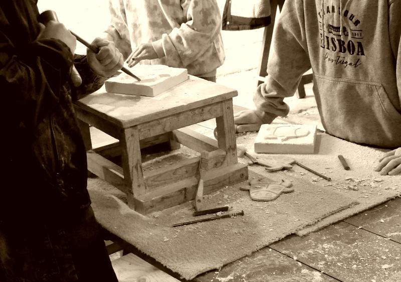 Atelier jeune public - Sculpture sur pierre