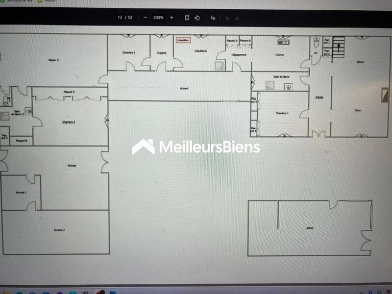 Maison ancienne - 250 m² - 10 pièces