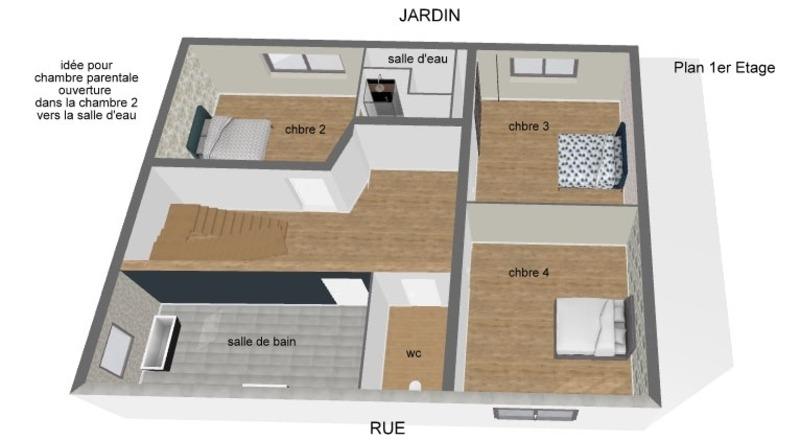 Maison - 107 m² - 5 pièces