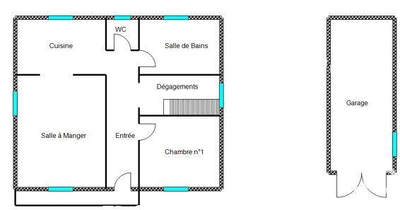 Maison - 115 m² - 4 pièces