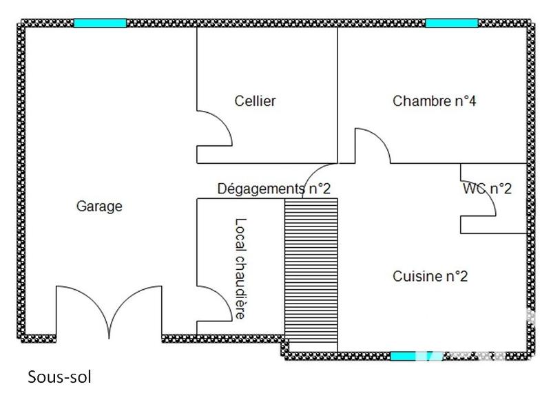 Maison - 130 m² - 5 pièces