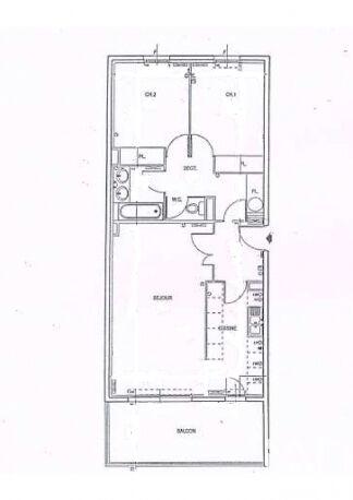 Appartement - 71 m² - 3 pièces