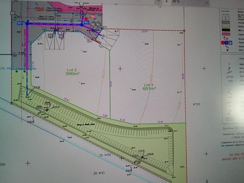 Terrain constructible - 601 m²