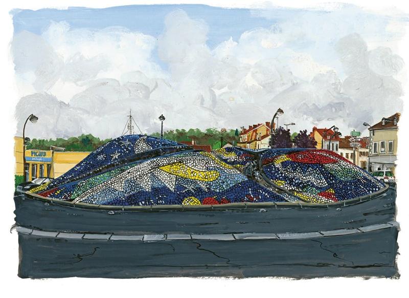 Mercredi, c'est patrimoine ! - Paysage de gouache