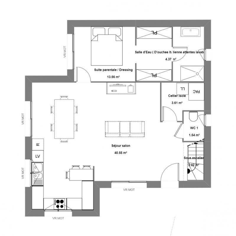 Maison - 112 m² - 5 pièces