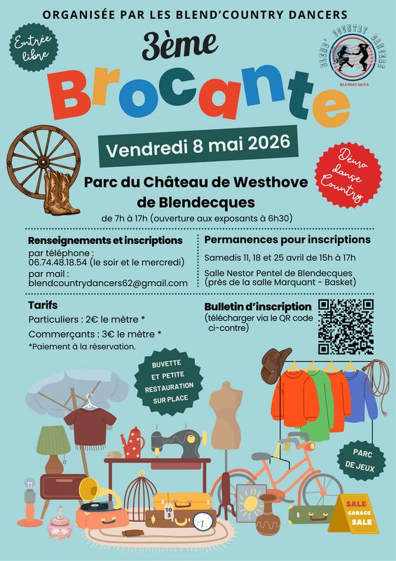 3ème brocante des blend'country dancers