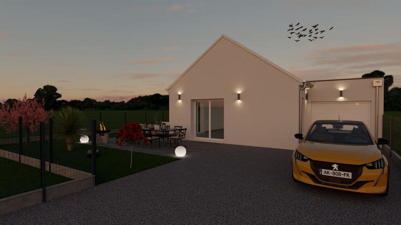 Maison - 80 m² - 4 pièces