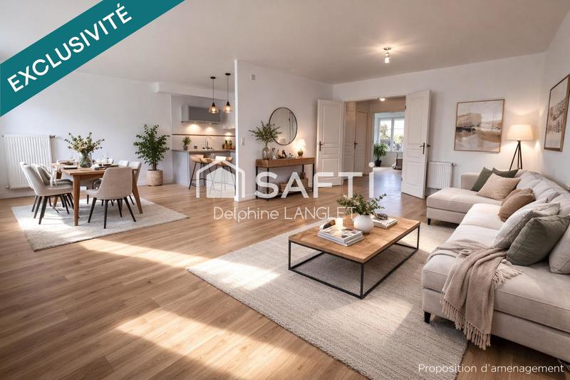 Appartement - 74 m² - 4 pièces