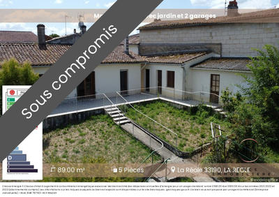 Maison - 89 m² - 5 pièces