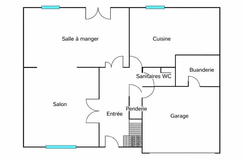 Maison - 202 m² - 8 pièces