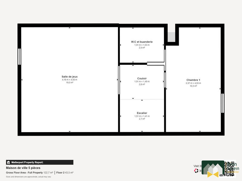 Maison ancienne - 102 m² - 5 pièces