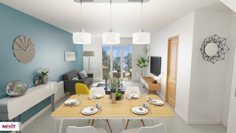 Maison - 60 m² - 3 pièces