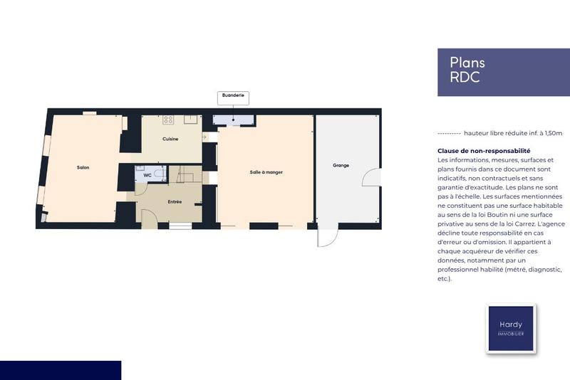 Maison ancienne - 146 m² - 5 pièces