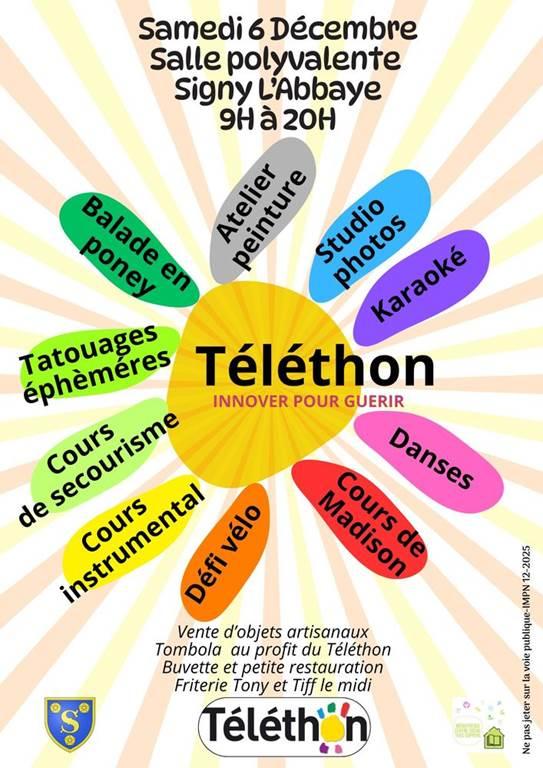 Téléthon - Signy l'Abbaye