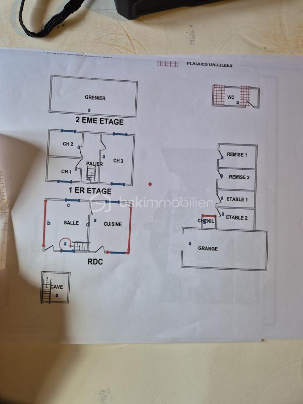 Maison de campagne - 63 m² - 6 pièces